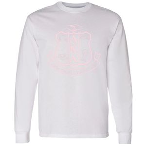 Sweat-shirt blanc à manches longues, col rond, imprimé graphique, décontracté, pour femme, vêtement de sport, avec poignets côtelés, mode quotidienne - Product Image 1