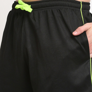 Vente en ligne - Ensemble t-shirt et short pour homme en polyester et coton léger, respirant pour l'été - Product Image 3