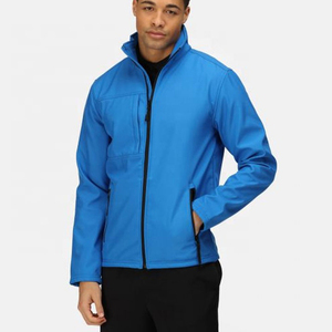 Custom <b>Men</b>’s Softshell <b>Jacket</b> Waterproof Windbreaker Outdoor Sportswear High Quality Full Zip Technical <b>Jacket</b> with Chest Pocket - Product Image 6