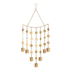 กระดิ่งแขวนผนังเหล็กทำมือ สไตล์วินเทจ ตกแต่งบ้าน สวน และระเบียง - Product Image 2