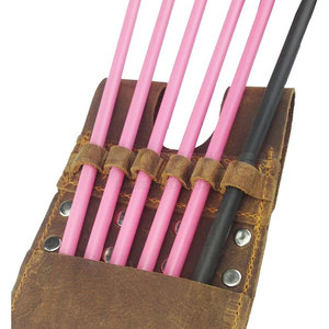 Handmade Leather <b>Quiver</b> for Archery Shooting Hunting Gear Durable Style Back Holder with Adjustable Strap and Storage Design - Product Image 6