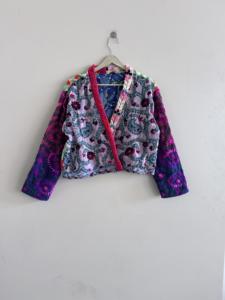 Lote de Chaquetas Cortas Bordadas Phulkari Tradicionales Vintage para Mujer, Hechas a Mano - Product Image 6