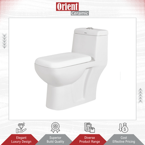 Nouvel arrivage en stock, toilettes monobloc en céramique de haute qualité, design moderne, à poser au sol, pour usage domestique - Product Image 3