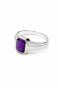 Anillo de Topacio Azul Suizo en Plata de Ley 925 KLSR12418 - Product Image 6