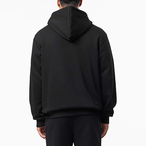 Men Black Hooded <b>Zip</b> <b>Up</b> <b>Jacket</b> Tracksuit Set Casual Sportswear Jogger Pant Outdoor Running Training <b>Gym</b> Fitness Custom Wholesale - Product Image 4