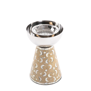 Quemador de Incienso Árabe de Metal de Lujo, Difusor de Aroma para Decoración de Eid y Ramadán, Quemador de Bakhoor Elegante - Product Image 4