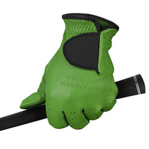 Guante de Golf de Cuero Genuino Verde, Unisex, Antideslizante, Transpirable, Modelo Deportivo - Product Image 4