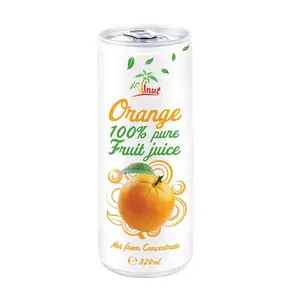 Oranje Sappen Pure Blik 330Ml Vinut Groothandel Leveranciers Sinaasappelsap Oem Odm Fabriek Direct Prijs Zoete Fabricage Sappen