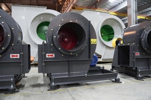 Utilisation de la technologie CNC dans le ventilateur centrifuge à entraînement par courroie industriel CPL-2-4I, soudage robotisé, longue durée de vie, qualité d'usine vietnamienne - Product Image 2