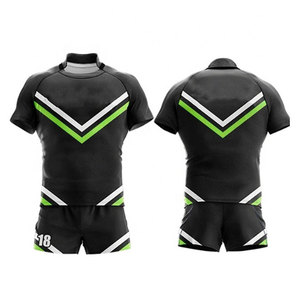 ชุดรักบี้วินเทจสั่งทำคุณภาพสูง ดีไซน์ไม่ซ้ำใคร สำหรับทีม ผลิตจากโพลีเอสเตอร์ 100% ทนทาน ระบายอากาศได้ดี ราคาไม่แพง - Product Image 4