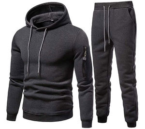 Solid Streetwear Unisex Lightweight Hooded <b>Jacket</b> Polyester/Cotton Blend Winter Ready - Product Image 1