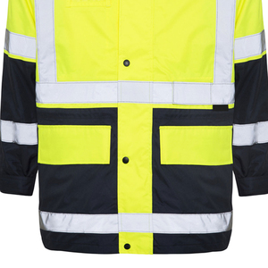 Vêtements de travail haute visibilité, veste de travail industrielle, vêtements de travail réfléchissants, veste de sécurité pour hommes - Product Image 6