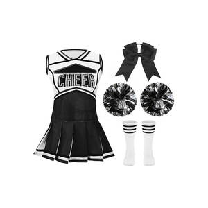 Créez votre propre uniforme de cheerleading, vêtements d'entraînement en tissu doux, uniforme de cheerleading fabriqué au Pakistan, à vendre. - Product Image 3