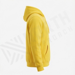 Sweat-shirt à capuche surdimensionné en molleton doux, personnalisable OEM/ODM, brodé ou uni, commande en gros, couleur personnalisée - Product Image 3