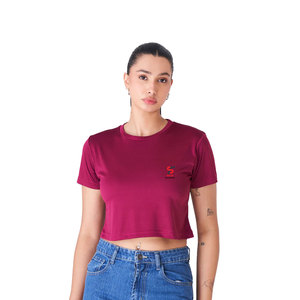 Top Corto para Mujer, de Alta Calidad, Textura Acanalada, Altamente Flexible, Transpirable, para Uso Diario, Moderno, para Actividades al Aire Libre - Product Image 5