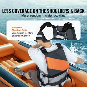 Giubbotto di Salvataggio con Galleggiabilità 110N per Sport Acquatici, Impermeabile in Nylon, Taglia XL per Qualsiasi Attività in Acqua - Product Image 6