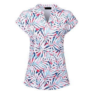 Polo de golf para mujer hecho en Pakistán, cómodo, transpirable, en venta en línea. - Product Image 1