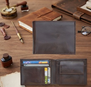 BiFold Retro Zipper Wallet Fashionable Small <b>Card</b> Holder Detachable Design Business Personal Use Nylon Promotional Business - Product Image 2