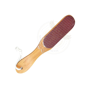 Lima de callos de doble cara de calidad premium con mango largo y mango de madera - Product Image 1