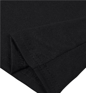 Camiseta de Compresión de Alta Calidad, Personalizada, 100% Poliéster, Tejido de Punto, Hombros Caídos, Manga Corta, Transpirable, para Hombre - Product Image 3