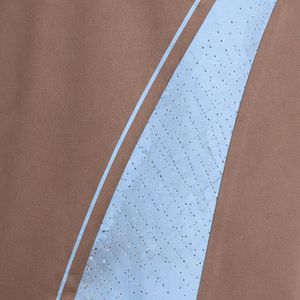 T-shirt de sport pour homme, couleur taupe et bleu ciel, à séchage rapide, pour la course à pied, la salle de sport, l'entraînement, personnalisable avec impression - Product Image 6