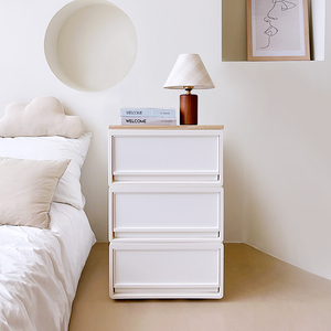 Korea Made Large Stackable Modular <b>Plastic</b> <b>Drawer</b> Cabinet <b>Storage</b> Organizer Unit for Kids Toys Blocks Nursery Playroom and Home - Product Image 5