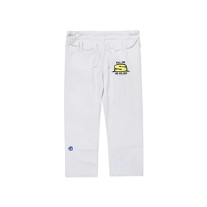 Kimono BJJ Shoyoroll blanc, Gi 450 GSM, uniforme de Jiu-Jitsu pour adulte, coupe classique, coton durable, vêtements d'arts martiaux - Product Image 3