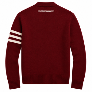 Créez vos propres logos personnalisés sur des pulls en tricot à col en V pour les sororités/fraternités/écoles/collèges/universités, unisexe - Product Image 3