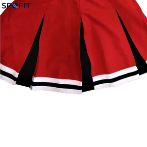 Uniformes de cheerleading professionnels pour filles, 100% polyester extensible, uniformes de cheerleading personnalisés pour la performance - Product Image 4