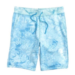 Pantalones Cortos Bermuda de Algodón Tie Dye para Hombre, Cintura con Cordón, Tejido Casual, Transpirable, Corte Medio - Product Image 6