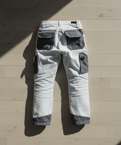 Pantalones de Trabajo Resistentes de Dos Tonos, con Múltiples Bolsillos, Pantalones de Seguridad Industrial para Hombre - Product Image 4