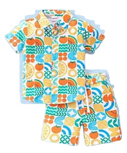 Pyjama à manches longues et col en V pour tout-petits pour le printemps/automne Pyjamas pour enfants mignons et confortables - Product Image 6