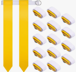 Ensemble de flag football réglable et léger pour 10 joueurs, comprenant 10 ceintures à drapeaux, équipement sportif de rugby personnalisé pour toutes les saisons - Product Image 4