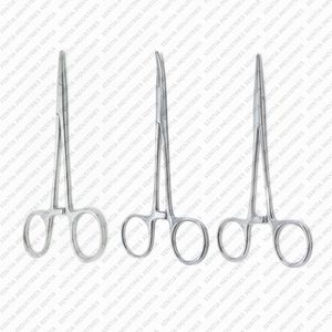 คีมคีบตัดเลือดแบบโค้งตรง 5 นิ้ว ยี่ห้อ Mosquito Forceps  ทำจากเหล็กกล้าไร้สนิม ได้รับการรับรองมาตรฐาน CE  ผลิตตามแบบ OEM - Product Image 6