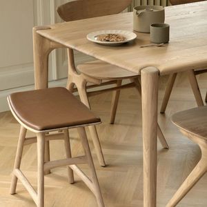 Table à manger en chêne massif Sukavina avec un design rustique moderne, meubles de salle à manger, capacité 8 personnes, aucun assemblage requis - Product Image 4
