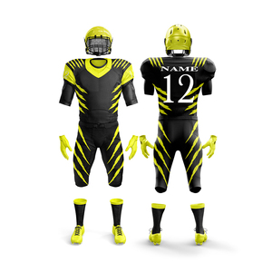 Nuevo Uniforme de Fútbol Americano, Ropa Deportiva Económica para Clubes, Hecha de Poliéster de la Mejor Calidad, Servicio OEM, Impresión por Sublimación Personalizada - Product Image 3
