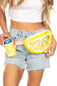 Riñonera Sublimada Personalizada con Patrón de Frutas 3D, Riñonera Deportiva de Verano con Porta Botella - Product Image 5
