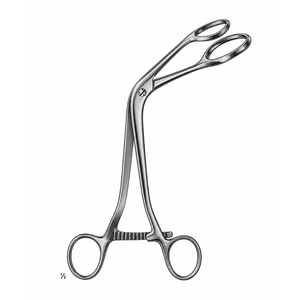 Pinzas Uterinas Strassmann 265mm |   Instrumentos de Acero Inoxidable de Primera Calidad - Product Image 3