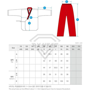 Light Weight Martial Arts Taekwondo Uniform With <b>Black</b> <b>Belt</b> Custom Made Taekwondo Uniform Cheap Price Wholesale Rate OEM - Product Image 5