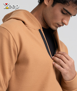 XEEP Maßgeschneiderte Herren Freizeit-Jersey-Hoodie XC-MH-40 Regular Fit Winter-Trainingsjacke Atmungsaktiv Schnelltrocknend mit Frontprint - Product Image 5