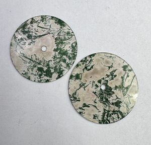 Natural <b>Moss</b> Agate Round Cabochon Gemstone 31.50mm <b>Green</b> Dendritic <b>Moss</b> Agate Polished Loose Stone for Jewelry Making - Product Image 5