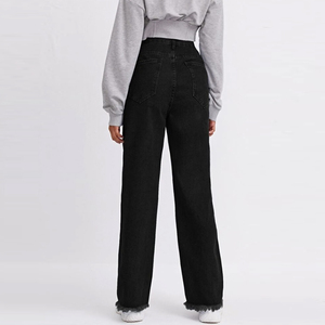 Wholesale Wholesale Women's Denim Stretchy Jean <b>Pants</b> Skinny Jeans <b>Pant</b> Apparel Stock Women Jeans Washed <b>Down</b> Loose Baggy - Product Image 5