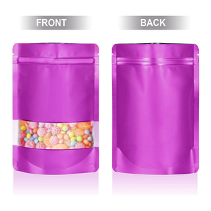 Sacs refermables en Mylar de qualité alimentaire, résistants à l'humidité et aux odeurs, sur mesure, à prix d'usine, pour noix, poudre, biscuits et snacks - Product Image 1