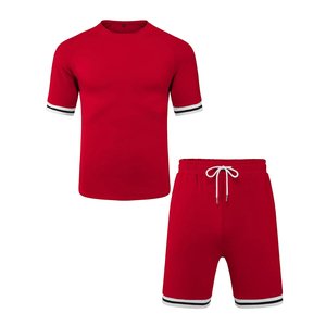 Conjunto Deportivo Personalizado Unisex de Corte Regular, 100% Algodón Ecológico, de Secado Rápido y Ligero, con Estampado Serigrafiado de Patrón Sólido - Product Image 5