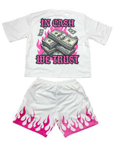 2026 New Arrival Streetwear Sublimated Print Men <b>Mesh</b> <b>Two</b> <b>Piece</b> Graphic Summer <b>Set</b> Custom Men's Outfit <b>Mesh</b> T Shirt and Shorts - Product Image 4
