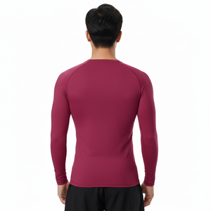 Sublimation <b>Printed</b> Rash Guard Custom MMA <b>Surfing</b> Rash Guard Thermal Baselayer - Product Image 5