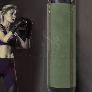 Sac de frappe professionnel en cuir robuste avec design écologique et construction durable pour la maison, la salle de sport et l'entraînement sportif - Product Image 2