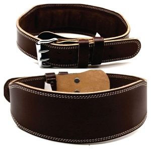 Cinturón de Cuero Resistente para Gimnasio, de 4 Pulgadas de Ancho, Envolvente, Personalizado, Unisex, para Fitness, Entrenamiento, Levantamiento de Pesas - Product Image 4