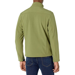 Men's Custom Design Zip-Up Softshell <b>Winter</b> Work <b>Jacket</b> High Street New Windproof <b>Waterproof</b> Fleece Lined Canvas Warm Features - Product Image 4