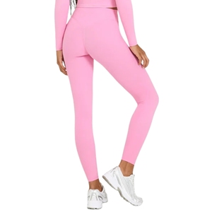Leggings de yoga taille haute pour femme, dos en V, effet push-up, sans couture frontale, taille élastique, anti-odeur, vêtements de sport - Product Image 3